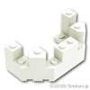 城のタレットトップ 4 x 8 x 2 1/3：[White / ホワイト]
