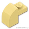 カーブ スロープ 2 x 1 x 1 1/3：[Tan / タン]