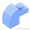 カーブ スロープ 2 x 1 x 1 1/3：[Bt,Lt Blue / ブライトライトブルー]