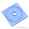 プレート 4 x 4 - ターンテーブル ベース：[Bt,Lt Blue / ブライトライトブルー]