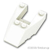 ウェッジ 6 x 4 - カットアウト：[White / ホワイト]