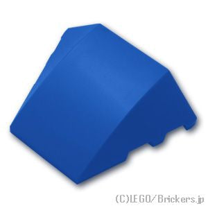 ウェッジ 4 x 3 - 3面カーブ：[Blue / ブルー]