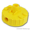 マグネットブロック 3ピン穴 - 4×4×2：[Yellow / イエロー]