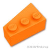 ウェッジ 3 x 2 - 右：[Orange / オレンジ]