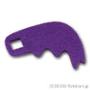 ファブリック - フェルトのウィング 7 x 6：[Dark Purple / ダークパープル]