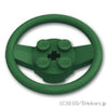 ステアリングホイール - 2 x 2 ラウンドブロック：[Dark Green / ダークグリーン]