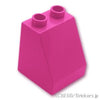 デュプロ スロープ 54° 2 x 2 x 2 ：[Dark Pink / ダークピンク]