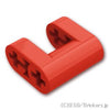 テクニック リフトアーム 2 x 2 - フォーク/軸穴：[Red / レッド]
