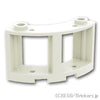ウィンドウ フレーム 3 x 3 x 2 - ラウンドコーナー：[White / ホワイト]