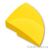 カーブ スロープ 3 x 3 - ラウンドコーナー：[Yellow / イエロー]