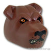 ドッグヘッド - 三頭犬 フラッフィーのミドルヘッド(ハリーポッター)：[Reddish Brown / ブラウン]