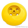 ラウンド ブロック 4 x 4 - ドームトップ：[Yellow / イエロー]