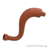 ゾウの尻尾/鼻 - ロング：[Reddish Brown / ブラウン]