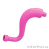 ゾウの尻尾/鼻 - ロング：[Dark Pink / ダークピンク]