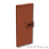 ドア 1 x 3 x 6 - スタッドハンドル：[Reddish Brown / ブラウン]