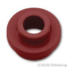 ラウンド プレート 1 x 1 - オープンスタッド：[Dark Red / ダークレッド]