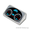 スロープ 30° 1 x 2 x 2/3 - カーメーター：[Light Bluish Gray / グレー]