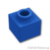 ブロック 1 x 1 x 2/3 - オープンスタッド：[Blue / ブルー]