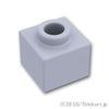 ブロック 1 x 1 x 2/3 - オープンスタッド：[Light Bluish Gray / グレー]