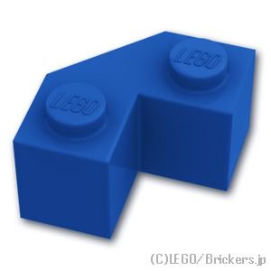 ブロック 2 x 2 - ファセット：[Blue / ブルー]
