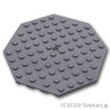 プレート 10 x 10 - 八角形：[Dark Bluish Gray / ダークグレー]