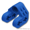 テクニック 軸/ピンコネクター - スプリット：[Blue / ブルー]