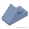 スロープ 45° 2 x 1 - カットアウト：[Sand Blue / サンドブルー]
