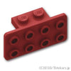 ブラケット 1 x 2 - 2 x 4：[Dark Red / ダークレッド]
