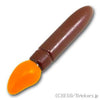 絵筆 - オレンジ絵具：[Reddish Brown / ブラウン]