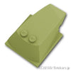 ウェッジ 6 x 4 x 1 1/3 - ベース 4 x 4：[Olive Green / オリーブグリーン]