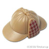 ディアストーカーハット - 千鳥格子パターン：[Dark Tan / ダークタン]