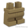 ミニフィグ ミディアム レッグ：[Dark Tan / ダークタン]