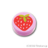 ラウンド タイル 1 x 1 - ストロベリー：[Bright Pink / ブライトピンク]