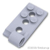 ヒンジ プレート 2 x 4 ピン穴 - ボトム：[Light Bluish Gray / グレー]