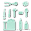 フレンズ - 医療系アクセサリー10個セット（マルチパック）：[Light Aqua / ライトアクア]