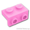 ブラケット 1 x 2 - 1 x 2：[Bright Pink / ブライトピンク]