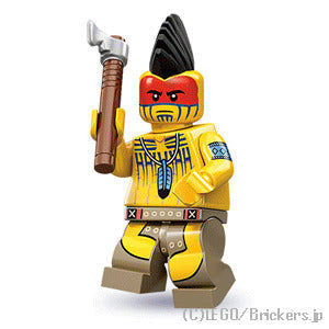 レゴ ミニフィグ／インディアンの戦士【71001-05】