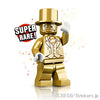 レゴ ミニフィグ／ミスター・ゴールド【71001-17】