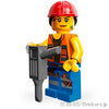 レゴ　ミニフィグ／現場作業員のゲール【71004-09】