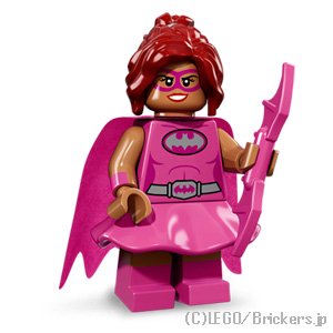 レゴ ミニフィグ／Pink Power Batgirl (ピンクパワー・バットガール)【71017-10】