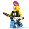 レゴ　ミニフィグ／パンク・ロッカー【8804-09】