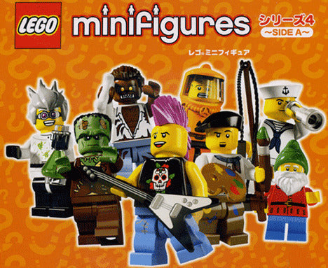 LEGO ミニフィギュアシリーズ4 SIDEA - フルコンプ